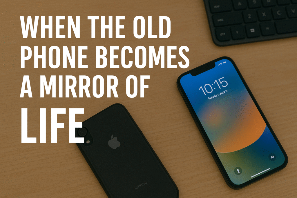 When the Old Phone Becomes a Mirror of Life